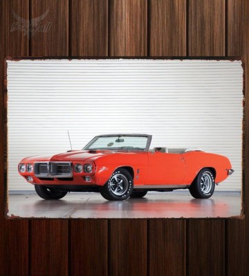 Металлическая табличка Pontiac Firebird 400 Ram Air III Convertible